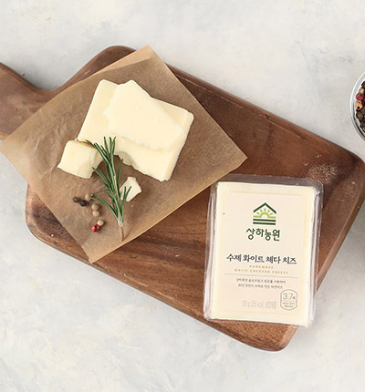 상하농원 수제 화이트체다 치즈 100g (소비기한 24/05/04)