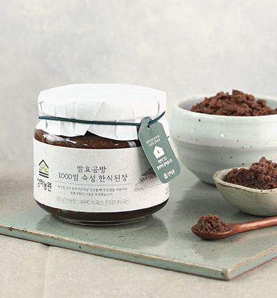발효공방 1000일 숙성 한식된장 500g (소비기한 25/12/10)