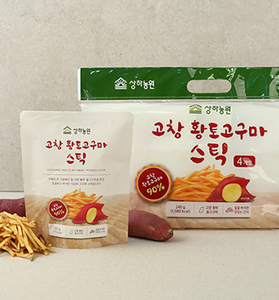 상하농원 고창 황토고구마 스틱 60g*4입(번들) (소비기한 25/04/07)