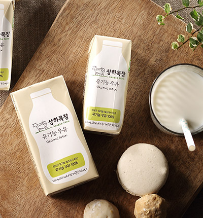 상하목장 유기농 멸균우유 200ml*6ea (소비기한 25/06/20)