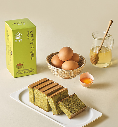 상하농원 에그촉촉 카스텔라 제주말차 250g (소비기한 25/07/07)