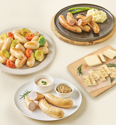 상하농원 캠핑용 소시지 SET 420g + 그릴드치즈 1EA