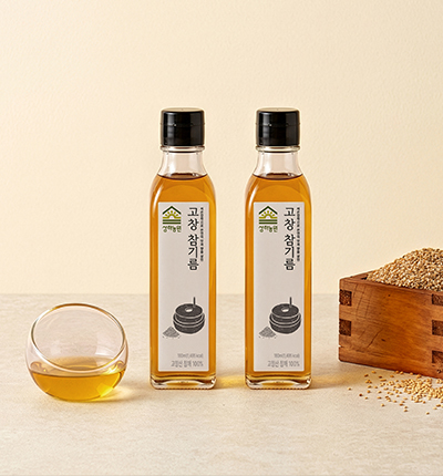 상하농원 고창 참기름 180ml