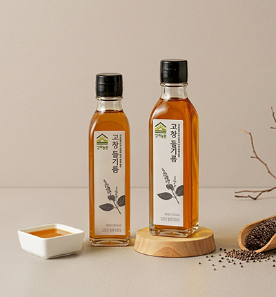 상하농원 고창 들기름 180ml