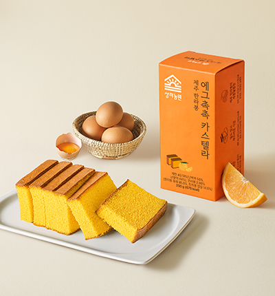 상하농원 에그촉촉 카스텔라 제주한라봉 250g