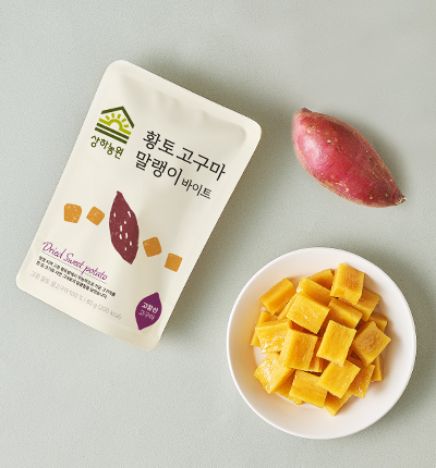 상하농원 황토고구마 말랭이 바이트 60g