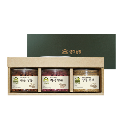[2026 추석사전예약] 상하농원 땅콩 3입 세트