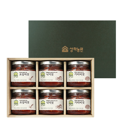 [2026 추석사전예약] 상하농원 양념 젓갈 세트