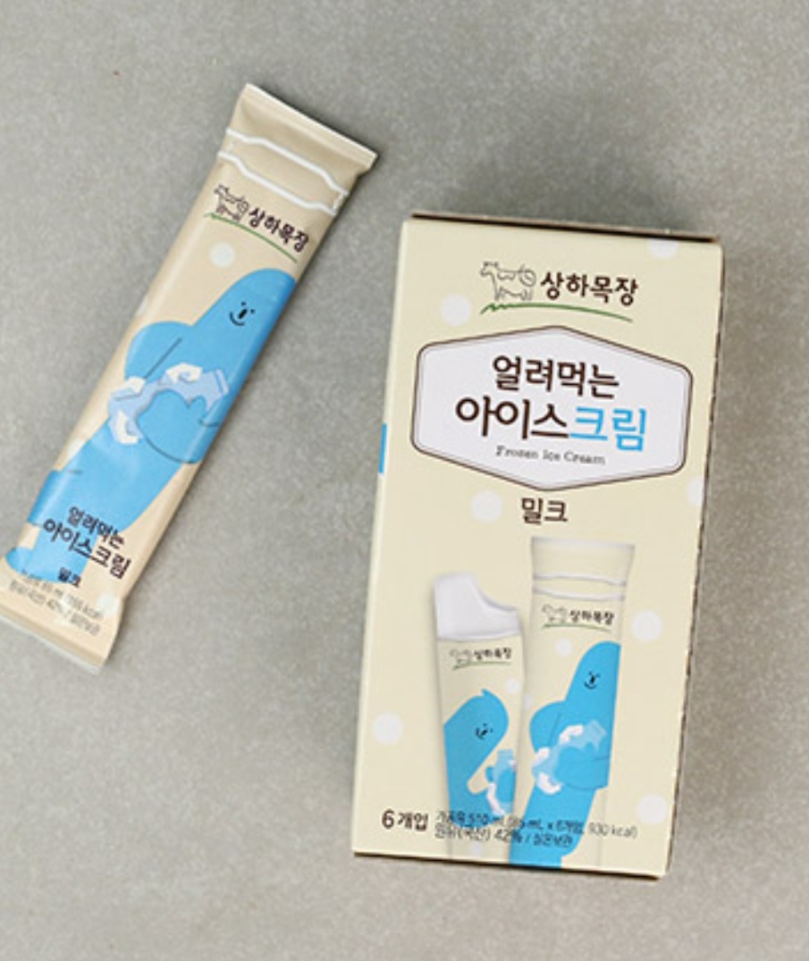 상하목장 얼려먹는 아이스크림 밀크 85Ml*6Ea | 상하농원